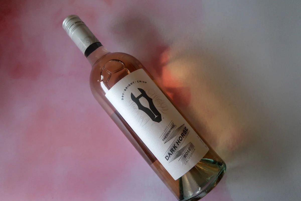 Rose wine from The Original Dark Horse