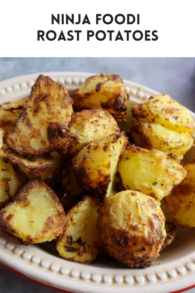 Ninja Foodi roast potatoes ready in just 25 minutes