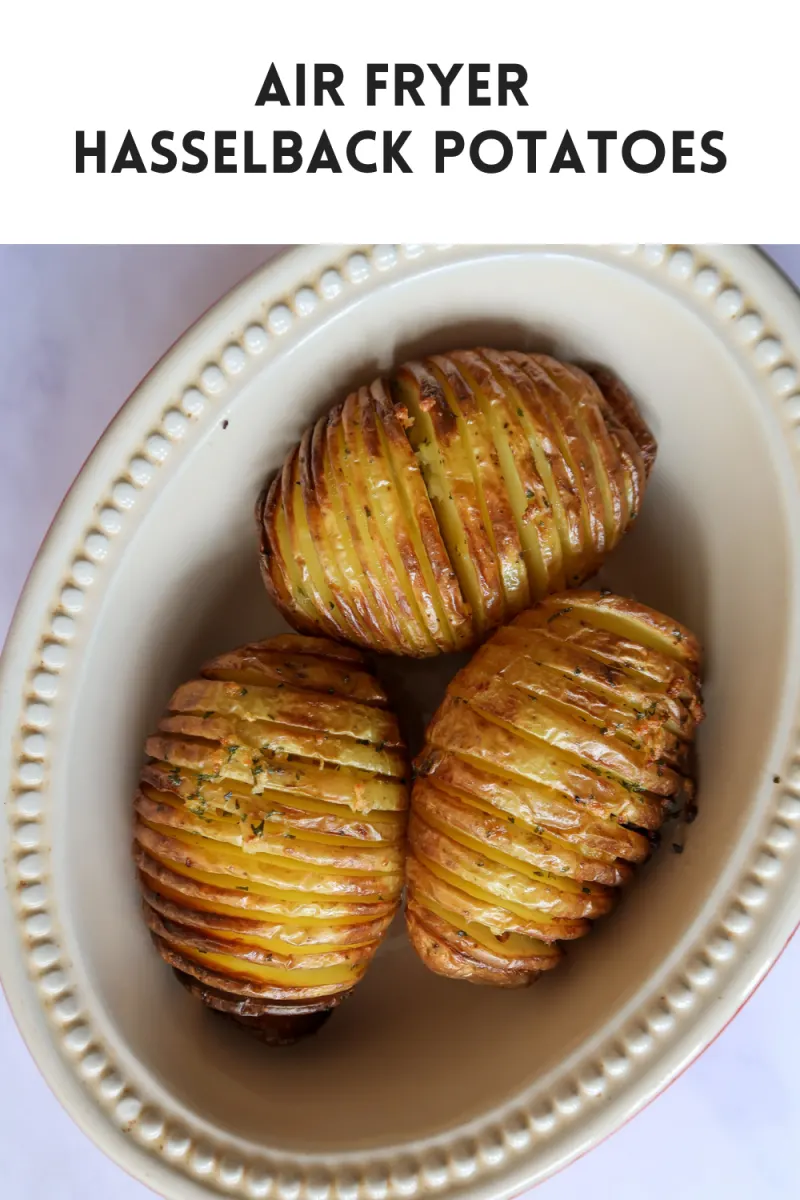 The Best Air Fryer Hasselback Potatoes