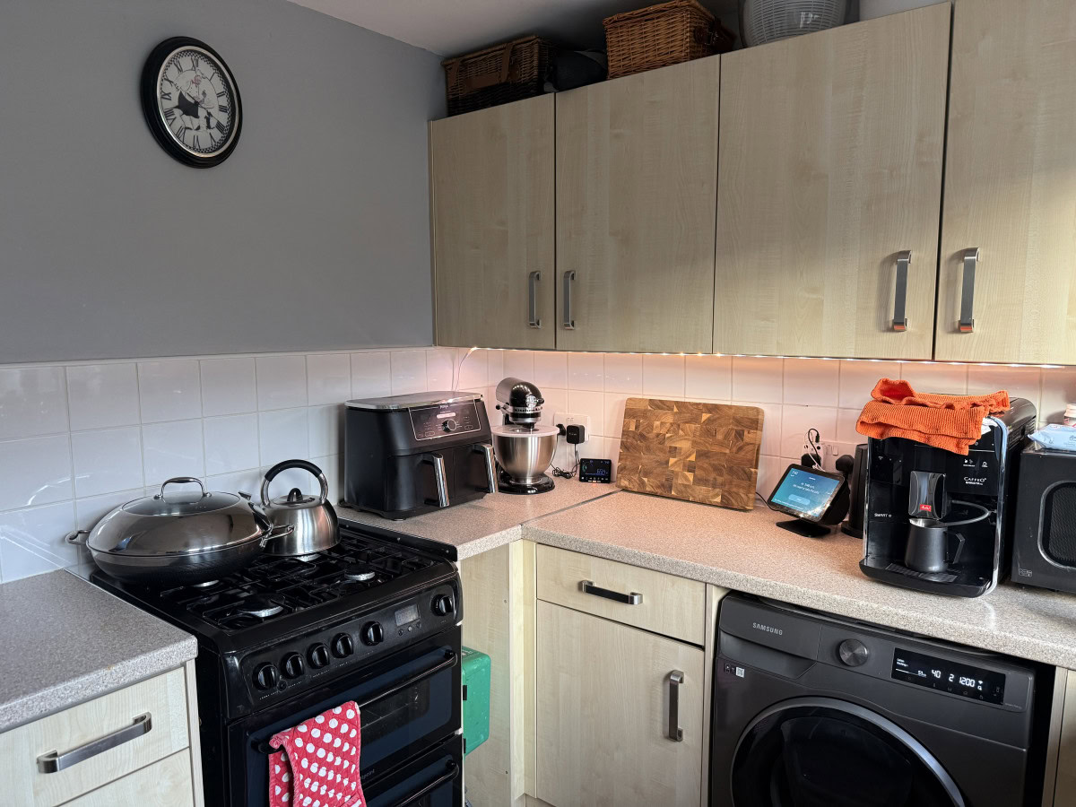 My kitchen, which I am looking to replace by saving up.